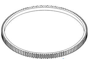 UCA10300   Flywheel Ring Gear--- 137 Tooth 